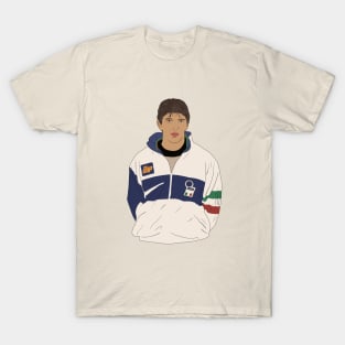 Gianluigi Buffon Italy 90s Minimalist Football T-Shirt